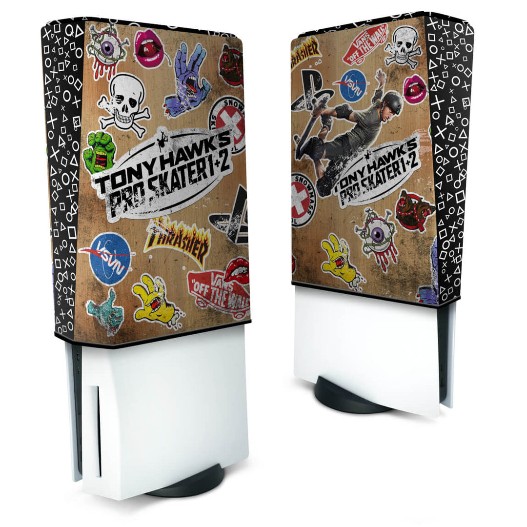 Capa Anti Poeira PS5 Fat Vertical - Tony Hawk's Pro Skater