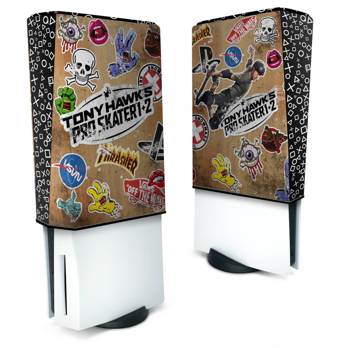 Capa Anti Poeira PS5 Fat Vertical - Tony Hawk's Pro Skater