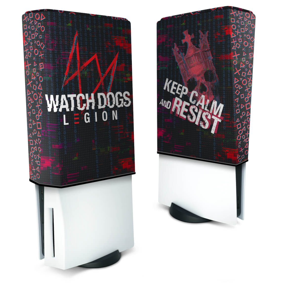 Capa Anti Poeira PS5 Fat Vertical - Watch Dogs Legion
