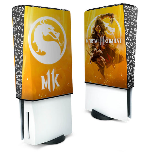 Capa Anti Poeira PS5 Fat Vertical - Mortal Kombat 11