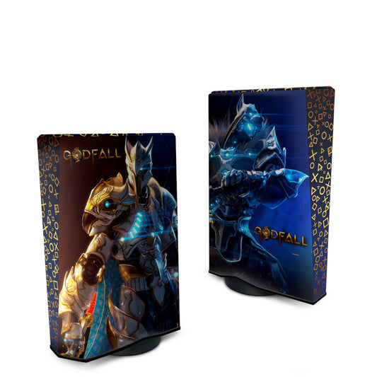Capa PS5 Fat Anti Poeira Vertical - Godfall
