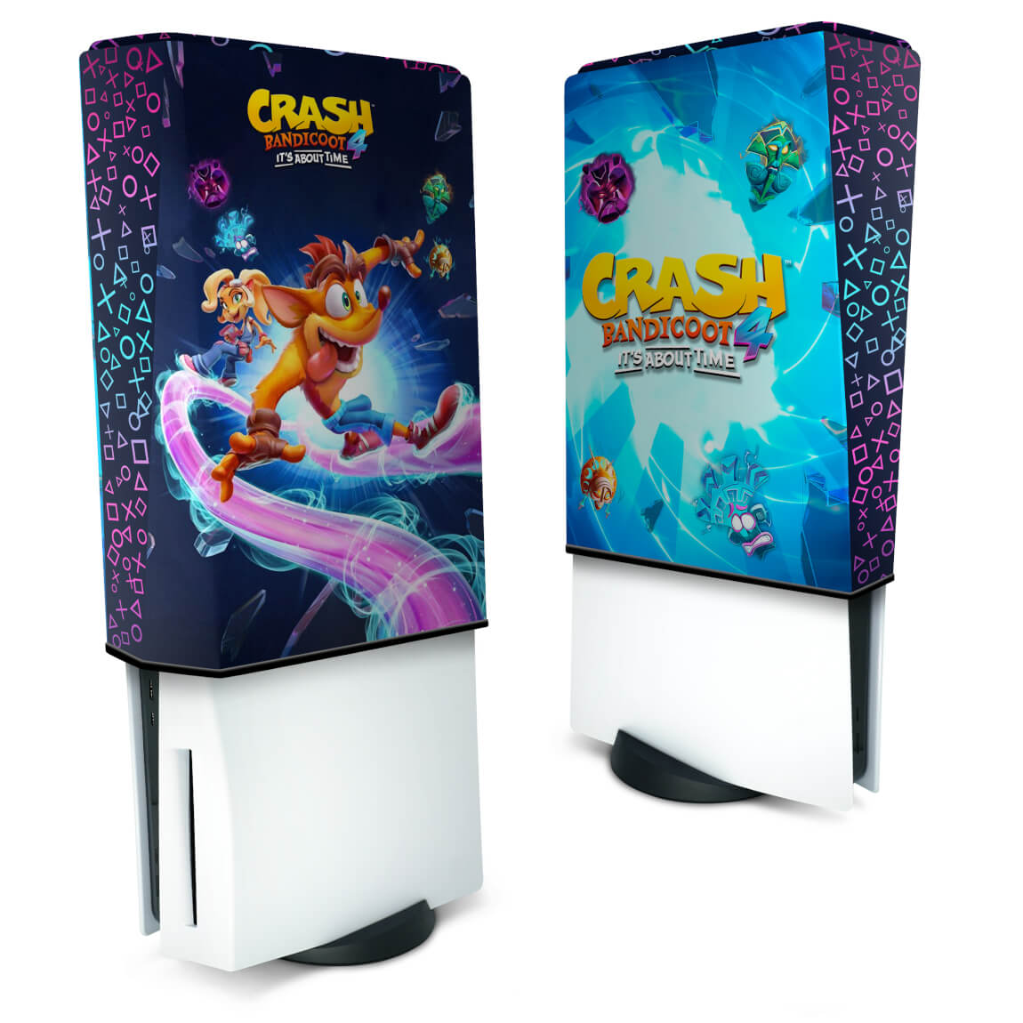 Capa Anti Poeira PS5 Fat Vertical - Crash Bandicoot 4