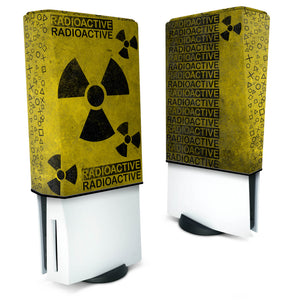 Capa Anti Poeira PS5 Fat Vertical - Radioativo