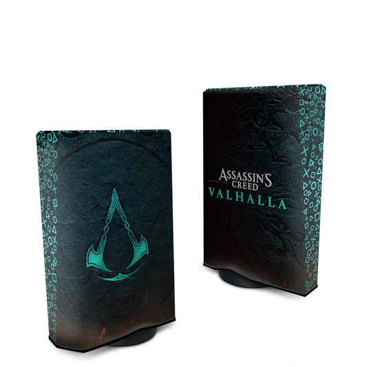 Capa PS5 Fat Anti Poeira Vertical - Assassin's Creed Valhalla