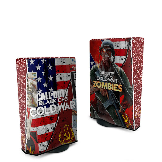 Capa PS5 Fat Anti Poeira Vertical - Call Of Duty Cold War