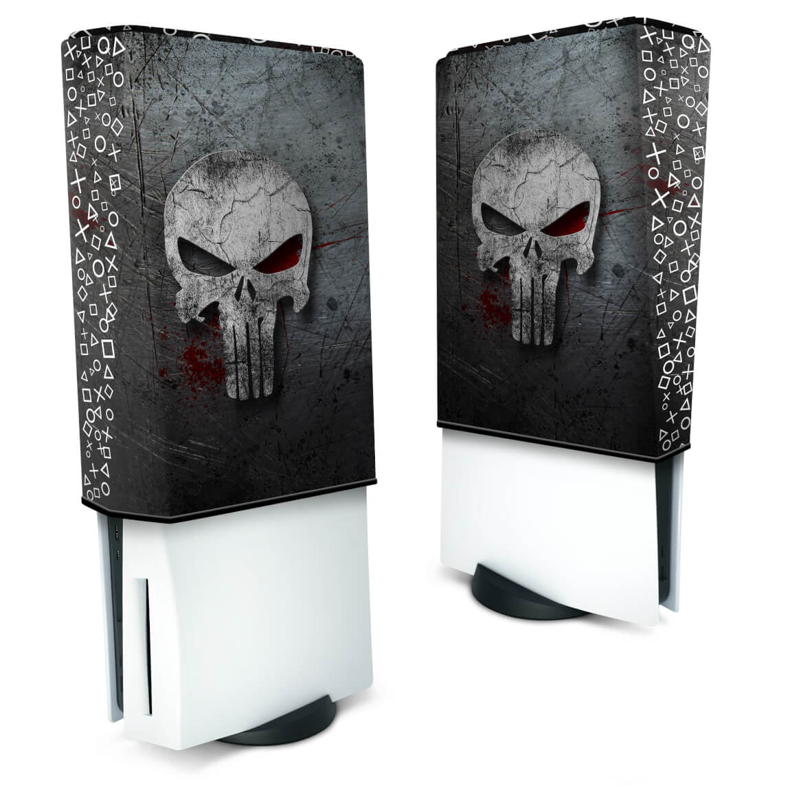 Capa Anti Poeira PS5 Fat Vertical - The Punisher Justiceiro