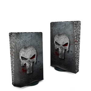 Capa Anti Poeira PS5 Fat Vertical - The Punisher Justiceiro - Pop Arte Skins - foto 2