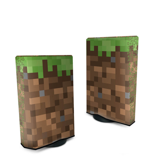 Capa PS5 Fat Anti Poeira Vertical - Minecraft