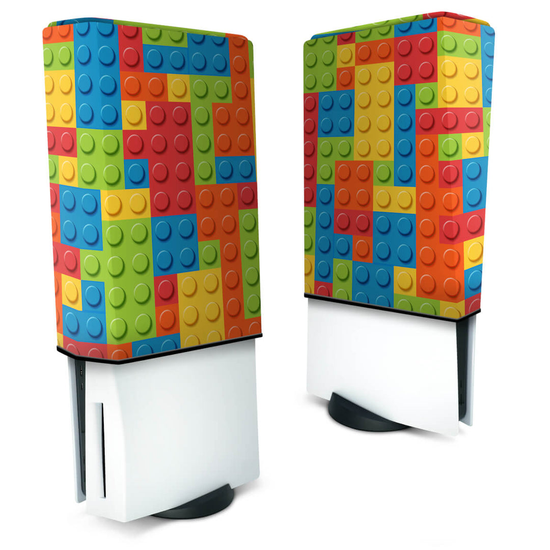 Capa Anti Poeira PS5 Fat Vertical - Lego Peça