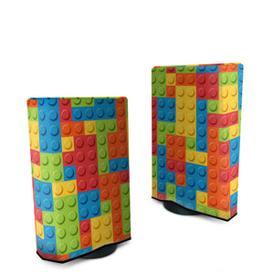 Capa Anti Poeira PS5 Fat Vertical - Lego Peça - Pop Arte Skins - foto 2