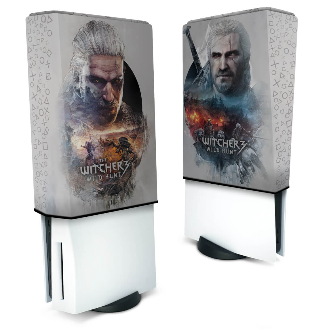 Capa Anti Poeira PS5 Fat Vertical - The Witcher 3