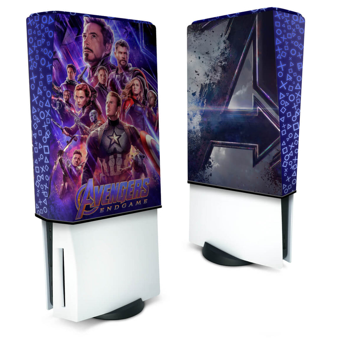 Capa Anti Poeira PS5 Fat Vertical - Vingadores Ultimato Endgame