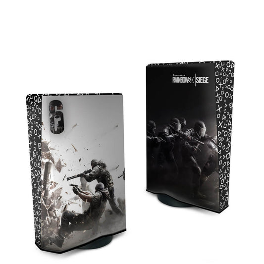 Capa PS5 Fat Anti Poeira Vertical - Tom Clancy's Rainbow Six Siege