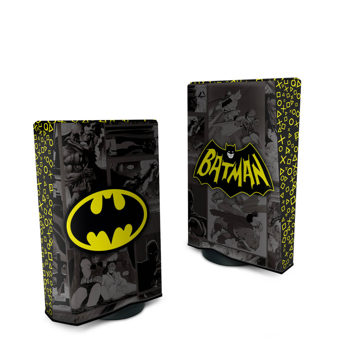 Capa Anti Poeira PS5 Fat Vertical - Batman Comics - Pop Arte Skins - foto 2