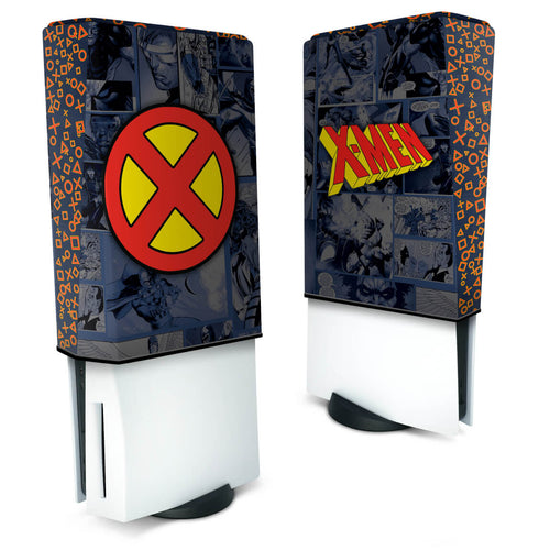 Capa Anti Poeira PS5 Fat Vertical - X-Men Comics