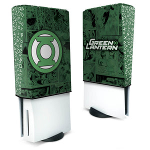 Capa Anti Poeira PS5 Fat Vertical - Lanterna Verde Comics