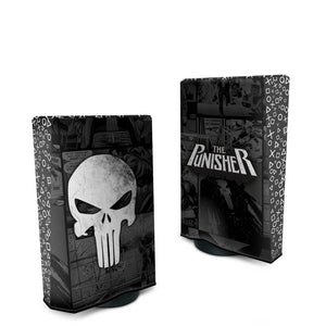 Capa Anti Poeira PS5 Fat Vertical - The Punisher Justiceiro Comics - Pop Arte Skins - foto 2