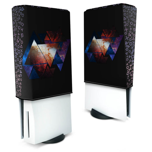 Capa Anti Poeira PS5 Fat Vertical - Abstrato #90