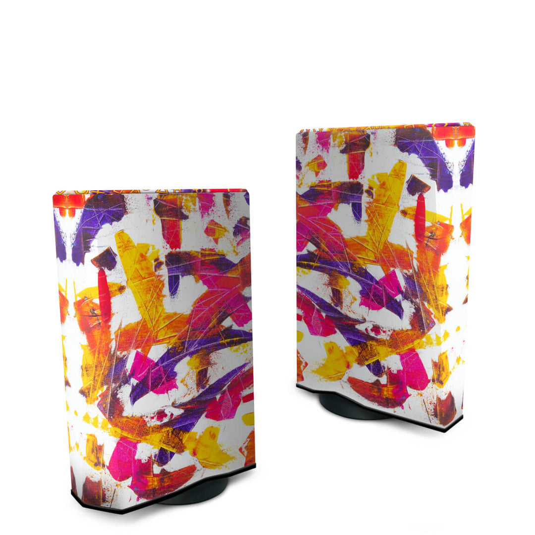 Capa Anti Poeira PS5 Fat Vertical - Abstrato #103 - Pop Arte Skins - foto 2