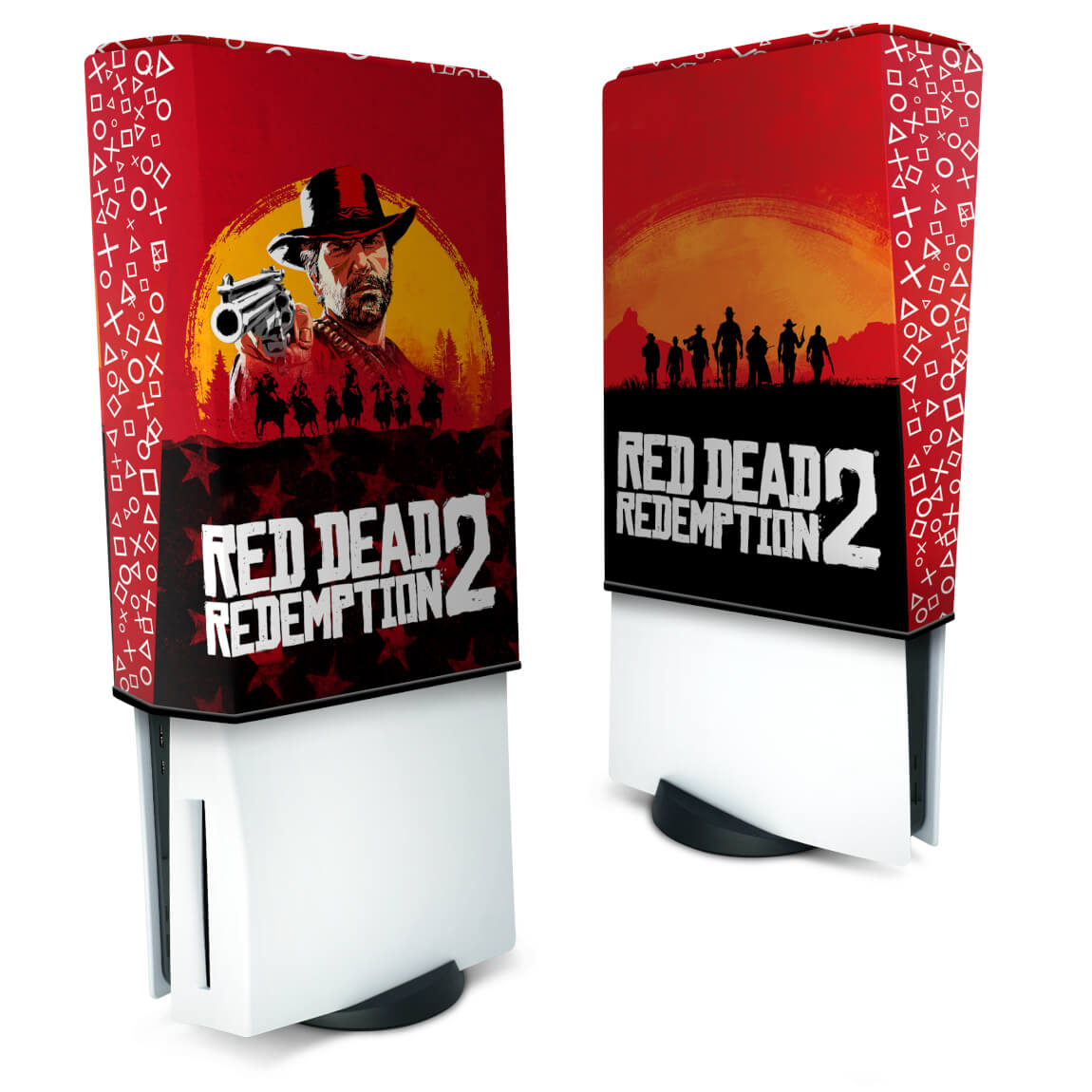 Capa PS5 Fat Anti Poeira Vertical - Red Dead Redemption 2