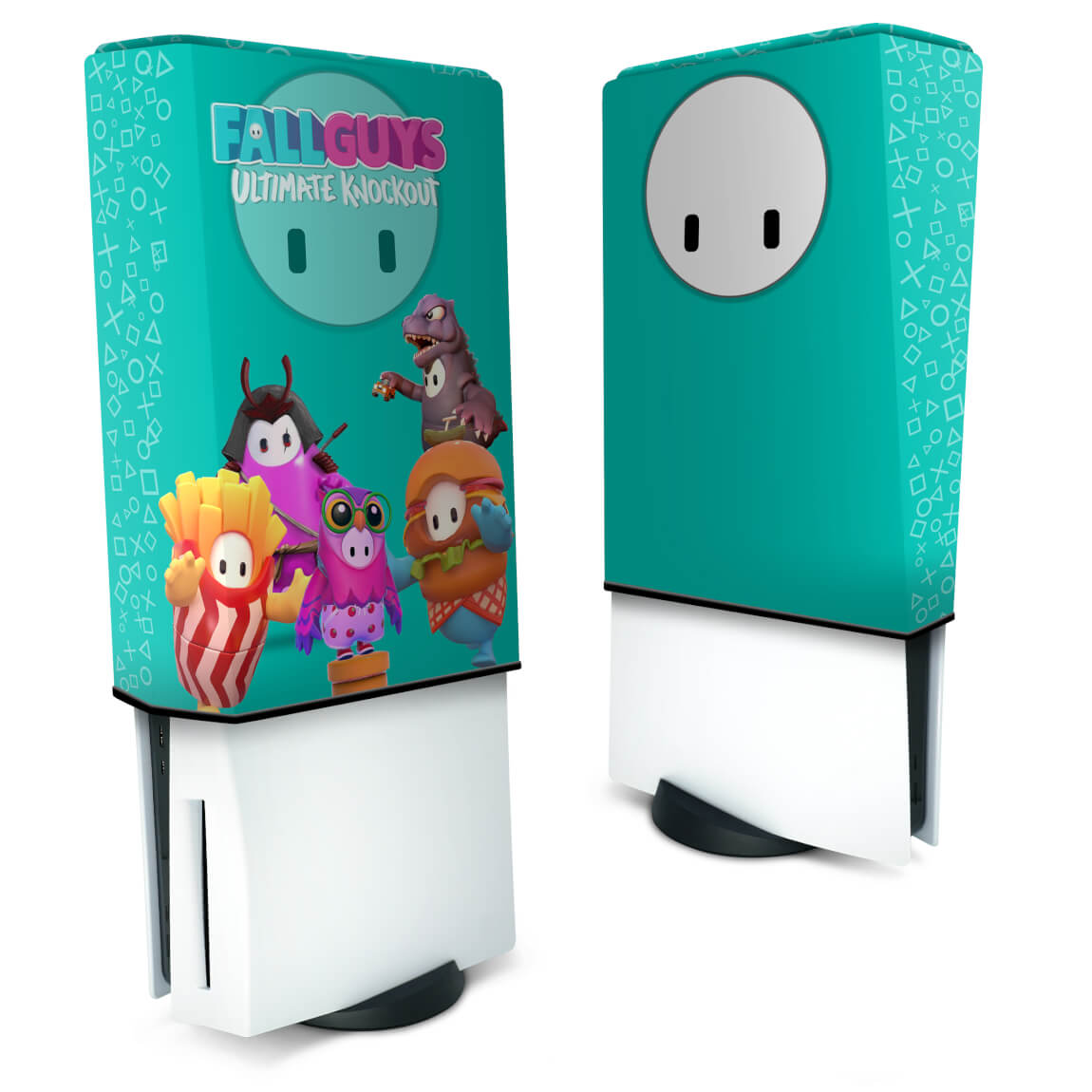 Capa Anti Poeira PS5 Fat Vertical - Fall Guys