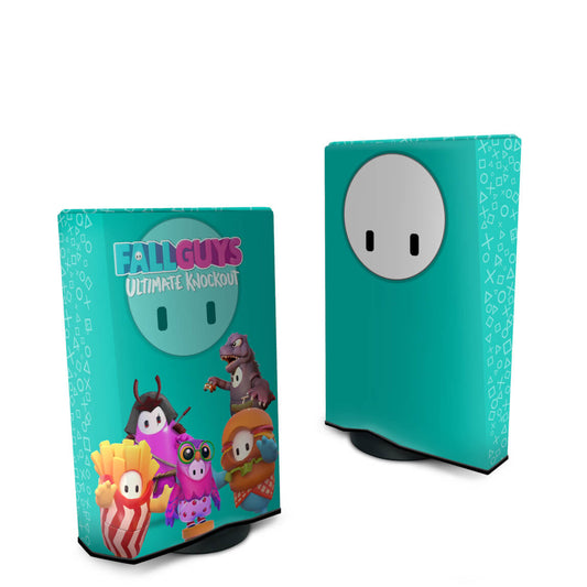 Capa Anti Poeira PS5 Fat Vertical - Fall Guys