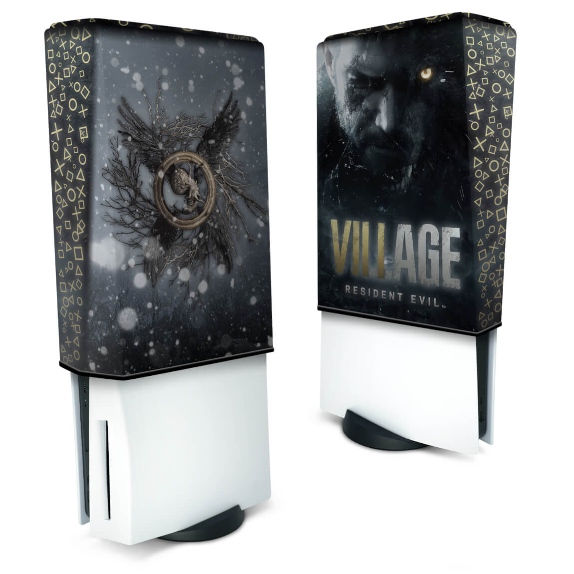 Capa PS5 Fat Anti Poeira - Resident Evil Village