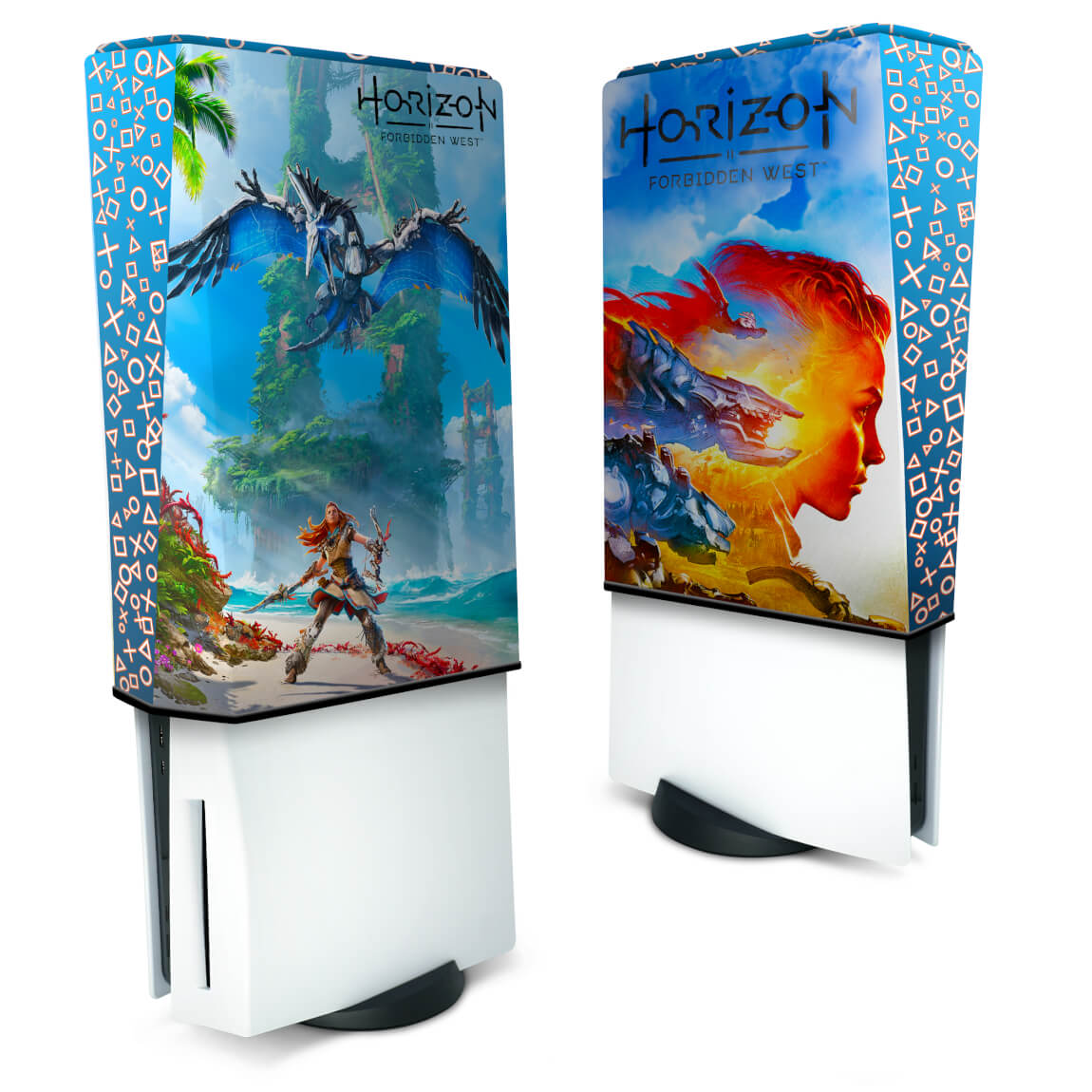 Capa Anti Poeira PS5 Fat Vertical - Horizon Forbidden West