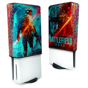 Capa Anti Poeira PS5 Fat Vertical - Battlefield 2042
