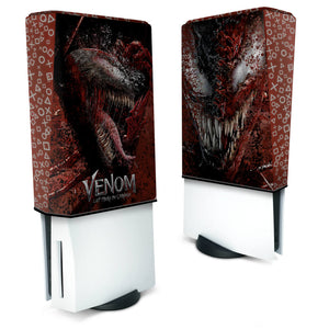 Capa Anti Poeira PS5 Fat Vertical - Venom Tempo de Carnificina