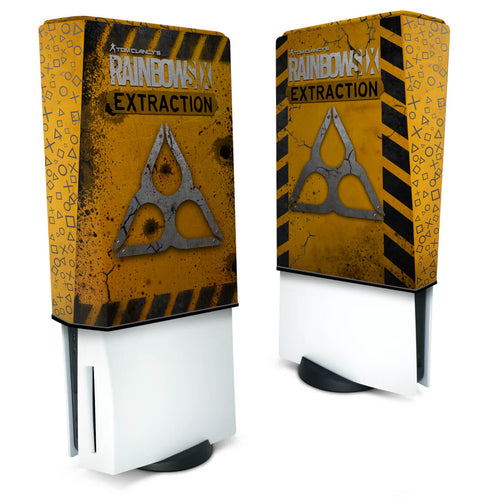 Capa Anti Poeira PS5 Fat Vertical - Tom Clancy's Rainbow Six Siege Extraction