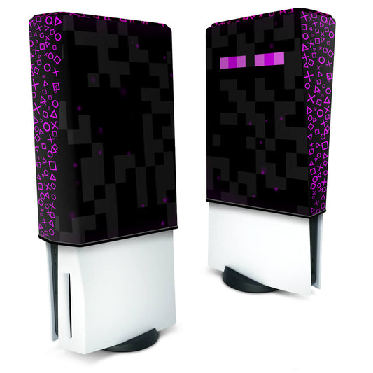 Capa PS5 Fat Anti Poeira - Minecraft Enderman