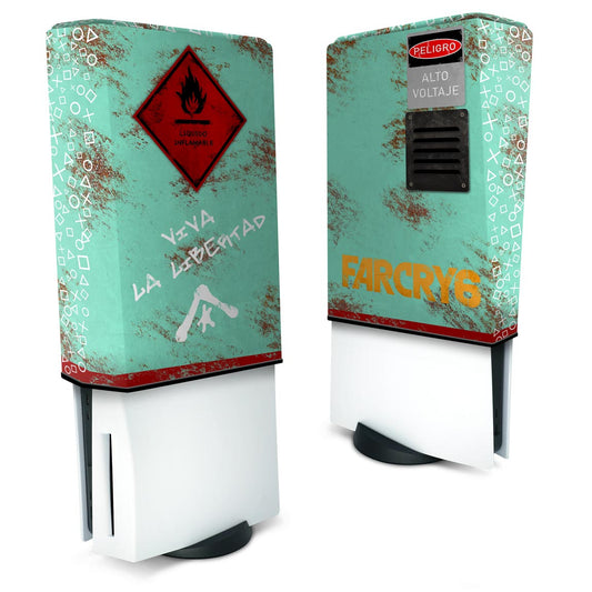 Capa Anti Poeira PS5 Fat Vertical - Far Cry 6