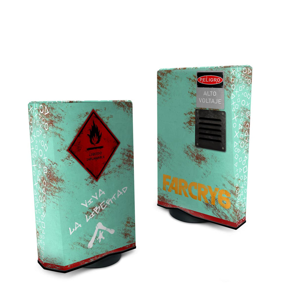 Capa Anti Poeira PS5 Fat Vertical - Far Cry 6 - Pop Arte Skins - foto 2