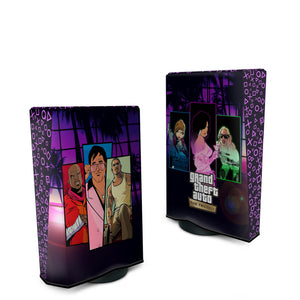Capa Anti Poeira PS5 Fat Vertical - GTA The Trilogy - Pop Arte Skins - foto 2