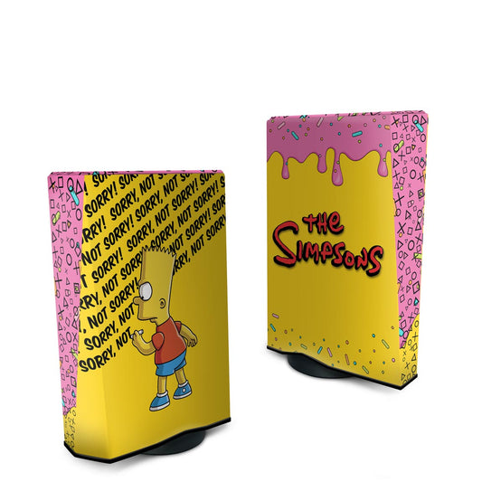 Capa Anti Poeira PS5 Fat Vertical - The Simpsons