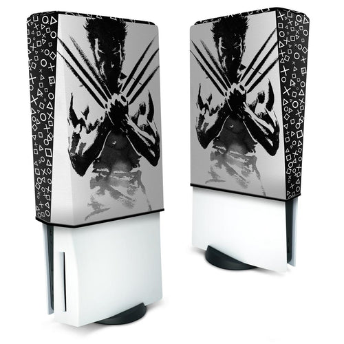 Capa Anti Poeira PS5 Fat Vertical - Wolverine X-men