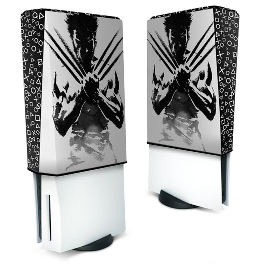 Capa Anti Poeira PS5 Fat Vertical - Wolverine X-men