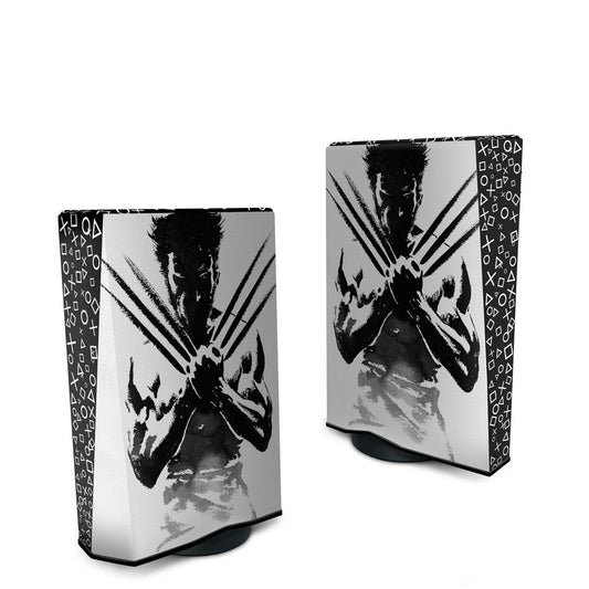 Capa PS5 Fat Anti Poeira Vertical - Wolverine X-men