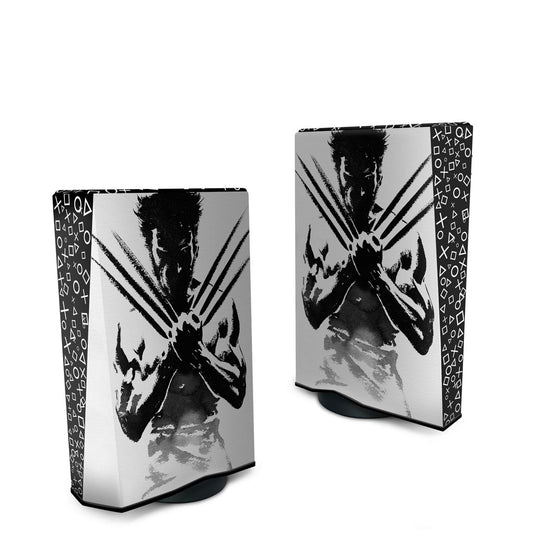 Capa Anti Poeira PS5 Fat Vertical - Wolverine X-men