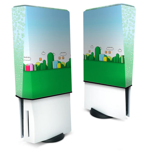 Capa Anti Poeira PS5 Fat Vertical - Super Mario Bros