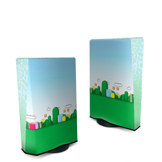 Capa Anti Poeira PS5 Fat Vertical - Super Mario Bros