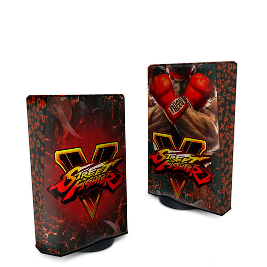 Capa PS5 Fat Anti Poeira Vertical - Street Fighter V