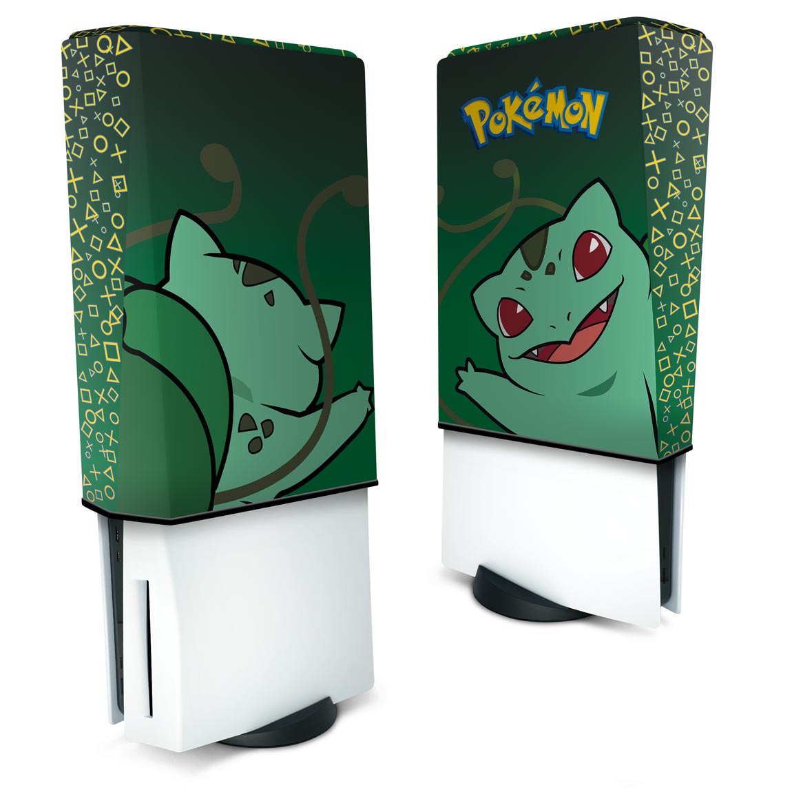 Capa Anti Poeira PS5 Fat Vertical - Pokemon Bulbasaur