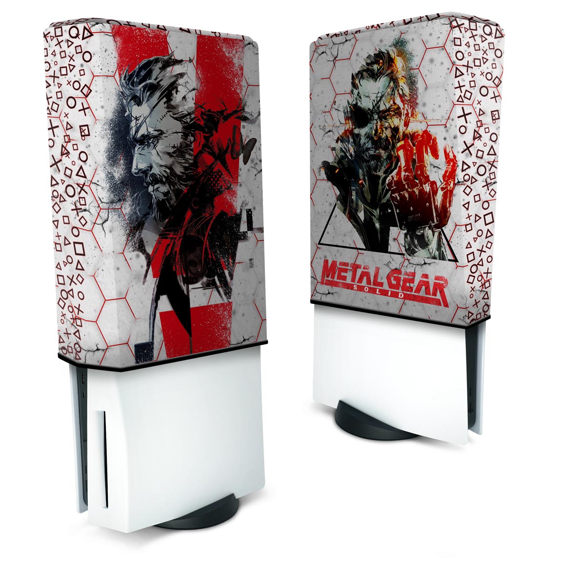 Capa Anti Poeira PS5 Fat Vertical - Metal Gear Solid
