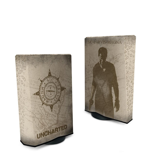 Capa PS5 Fat Anti Poeira Vertical - Uncharted