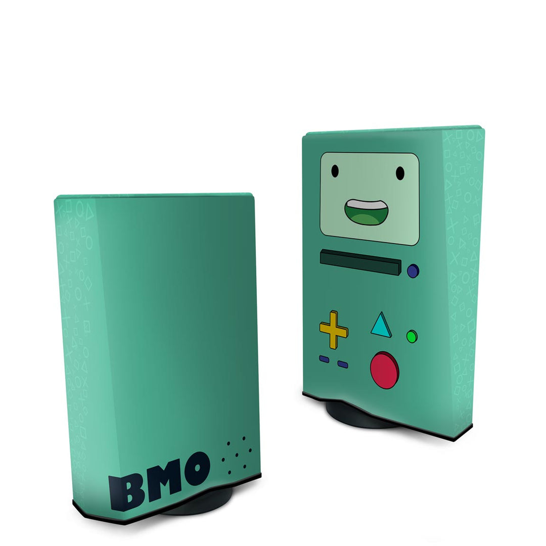 Capa Anti Poeira PS5 Fat Vertical - BMO Hora de Aventura - Pop Arte Skins - foto 2