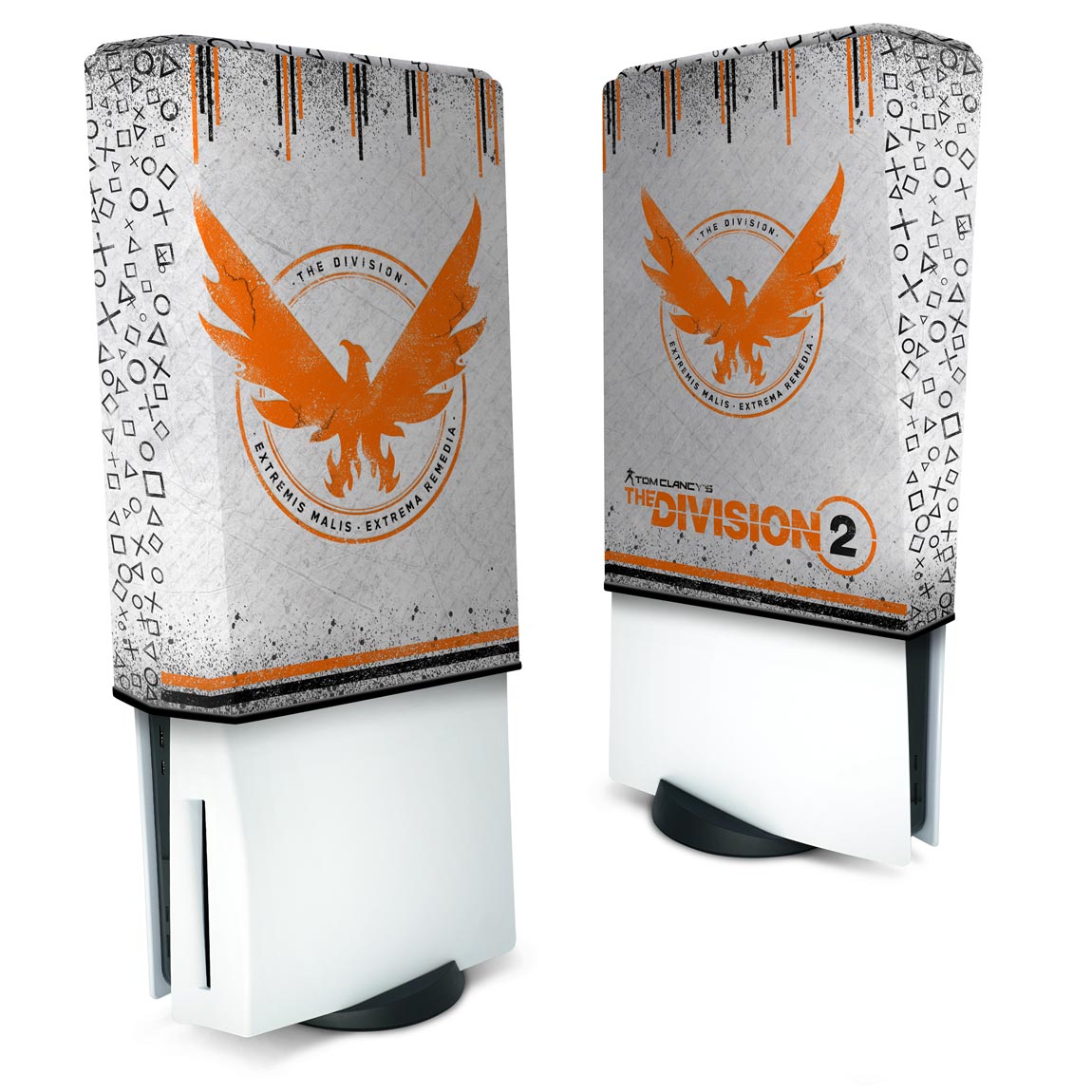Capa Anti Poeira PS5 Fat Vertical - The Division 2