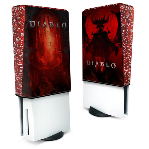 Capa Anti Poeira PS5 Fat Vertical - Diablo IV 4