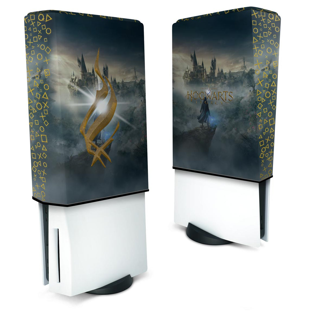 Capa Anti Poeira PS5 Fat Vertical - Hogwarts Legacy